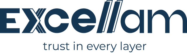 Excellam Azul Logo